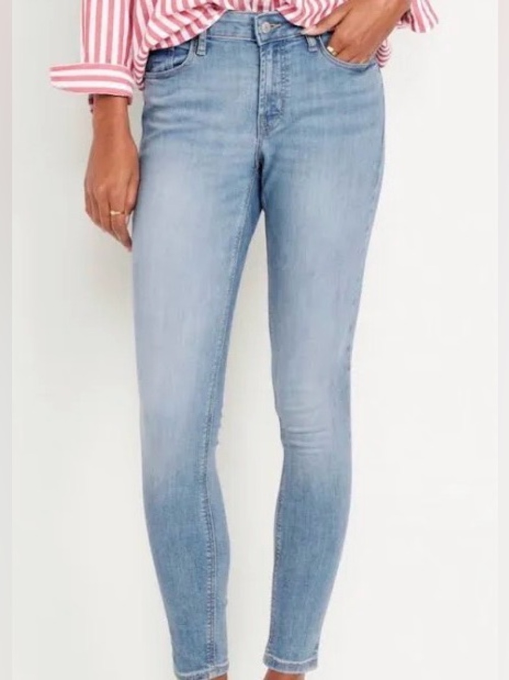 NWT OLD NAVY Super Skinny Ankle Jeans size women’s 14